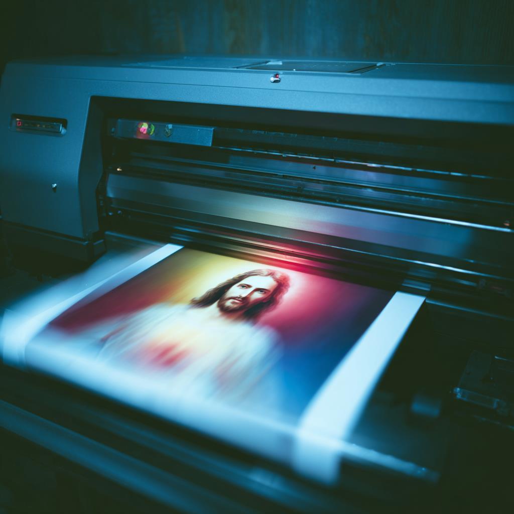 Tisk velkého obrazu